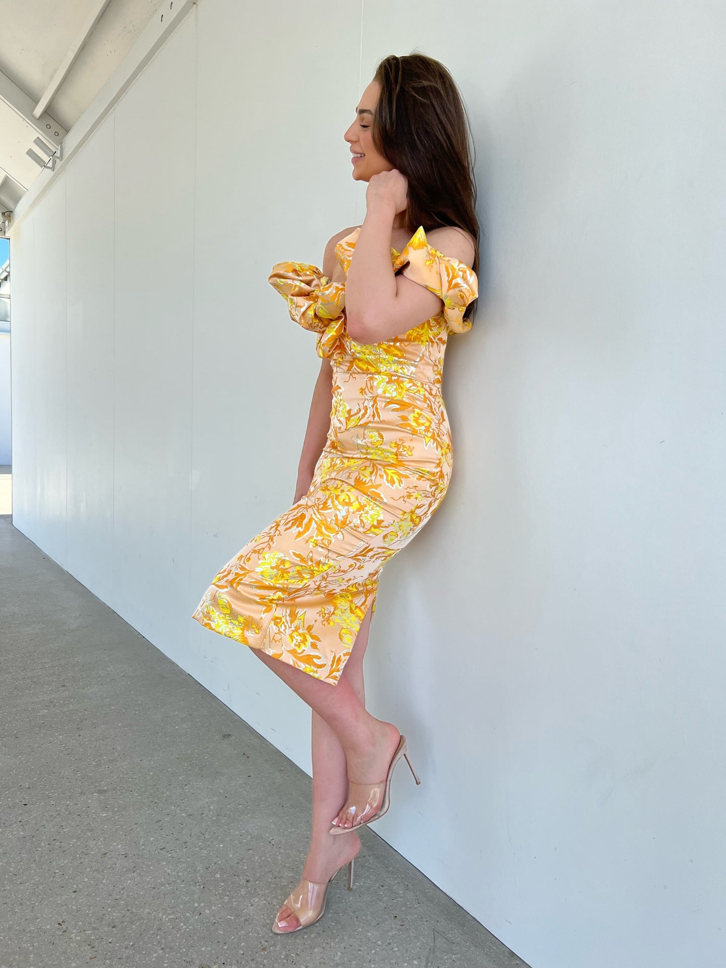 Eliyah The Label Brielle Dress - Yellow