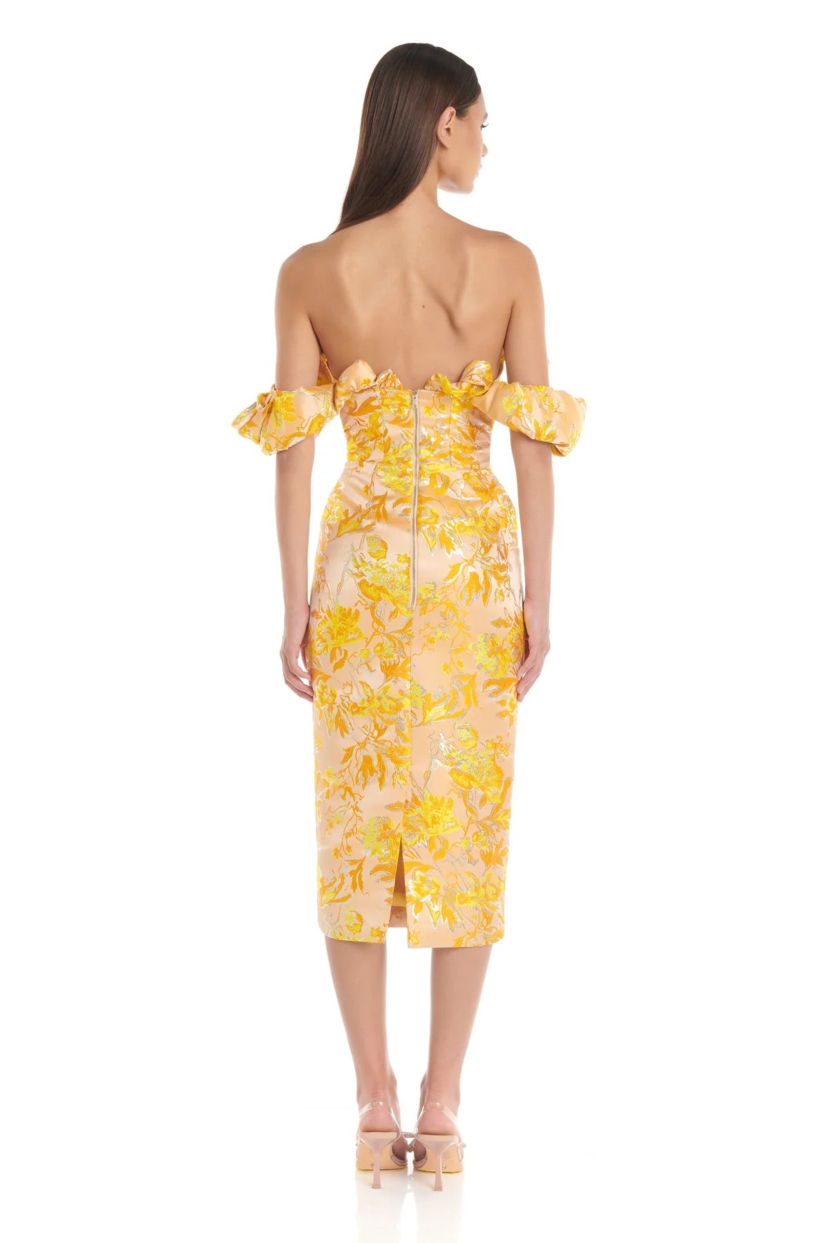 Eliyah The Label Brielle Dress - Yellow