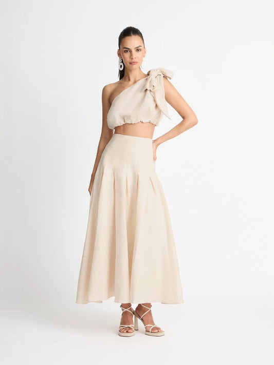 Sheike Abigail Maxi Skirt and Bow Top Set