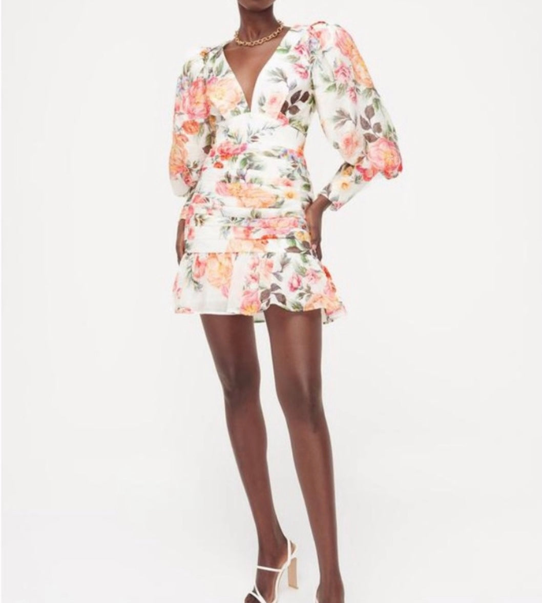 Sheike Bouquet Mini Dress Floral